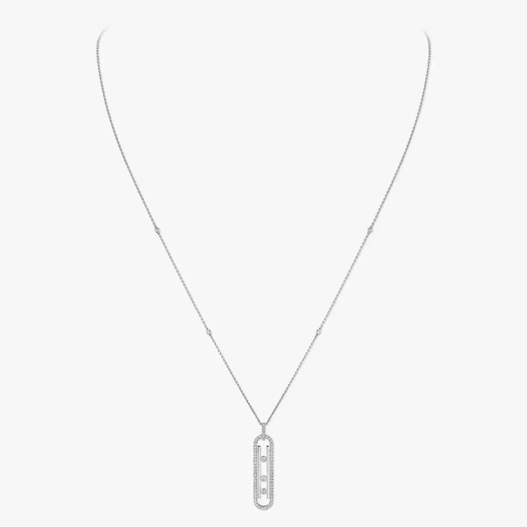 [Lumi Jewels]Diamond Necklace Move 10Th