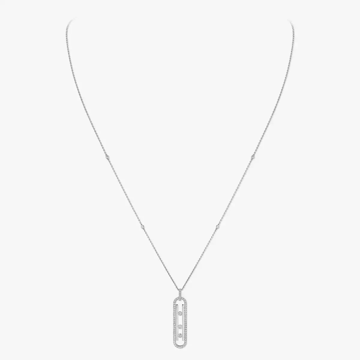 [Lumi Jewels]Diamond Necklace Move 10Th