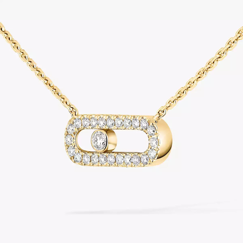 [Lumi Jewels]Diamond Necklace Move Uno