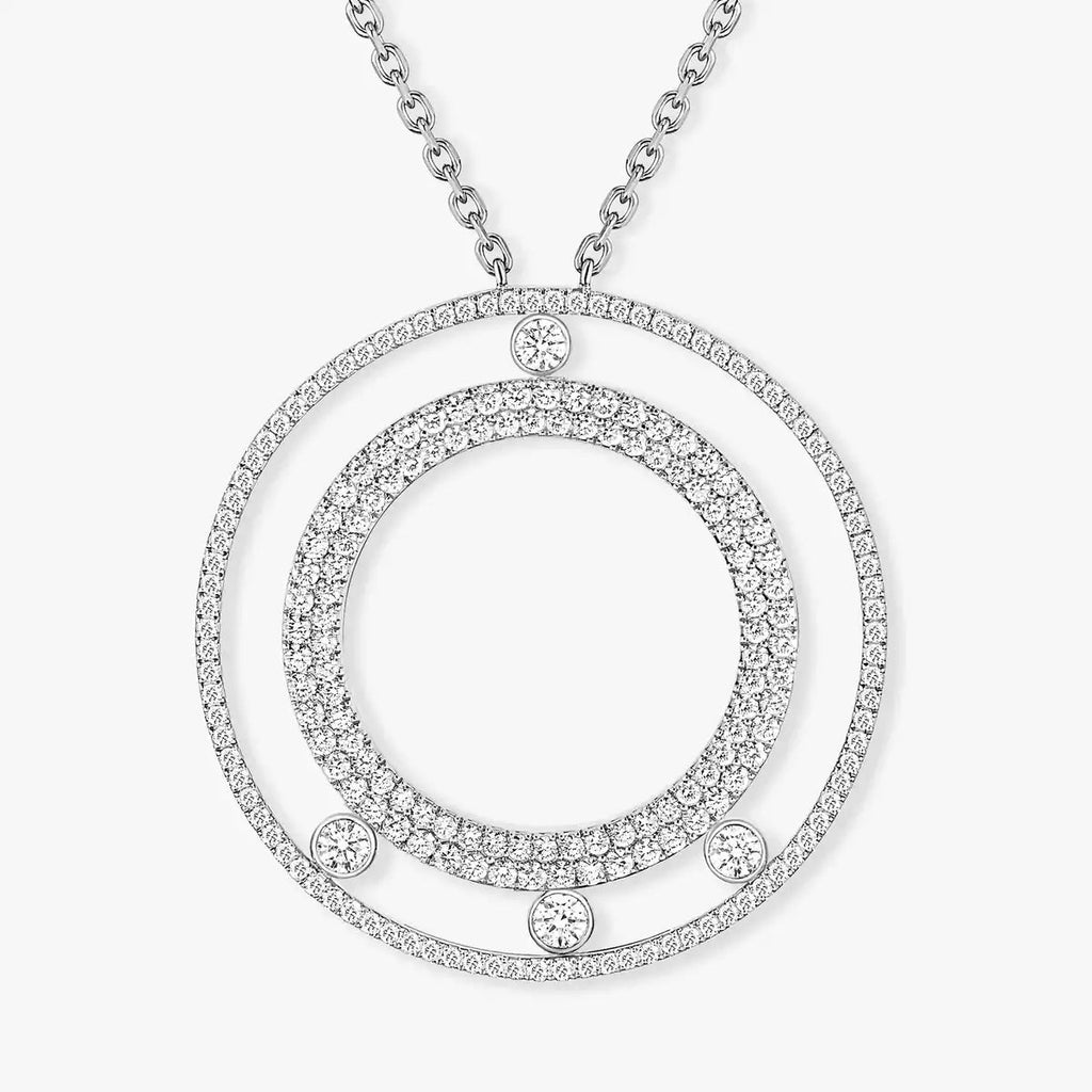 [Lumi Jewels]Move Romane Long Pave_-Set Diamond Necklace