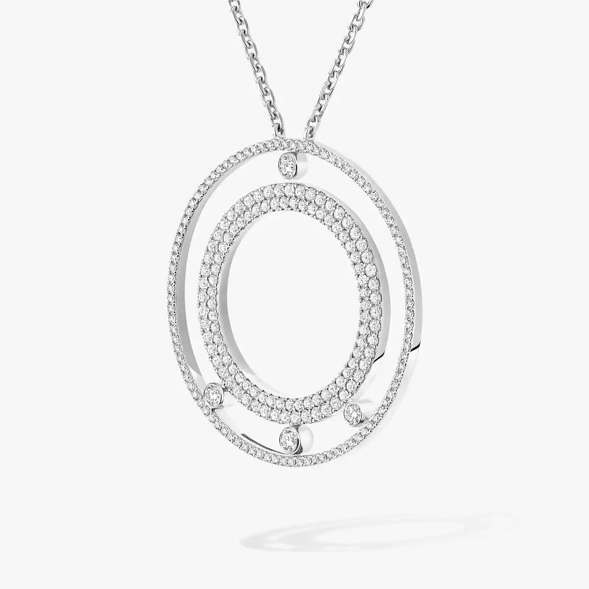 [Lumi Jewels]Move Romane Long Pave_-Set Diamond Necklace
