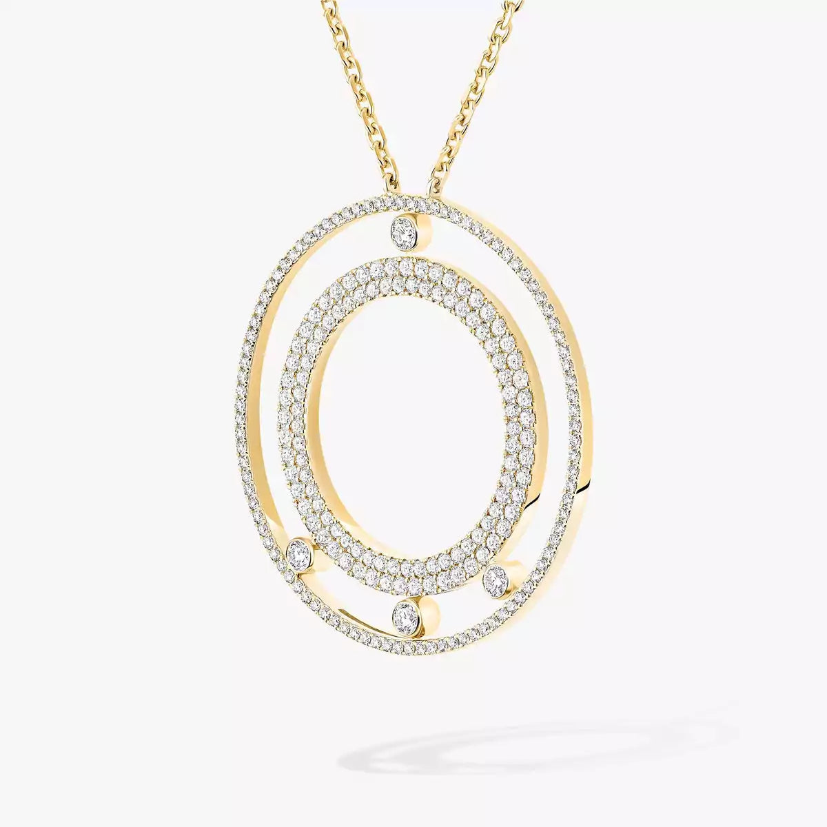 [Lumi]Move Romane Long Pave_-Set Diamond Necklace