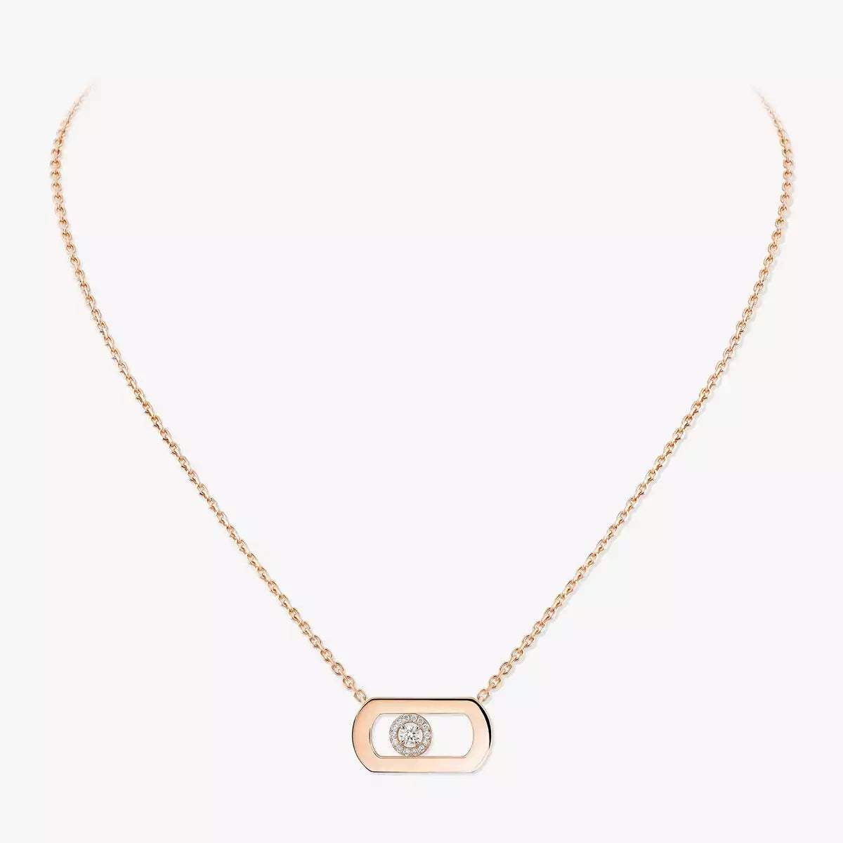 [Lumi]So Move Diamond Necklace in Gold