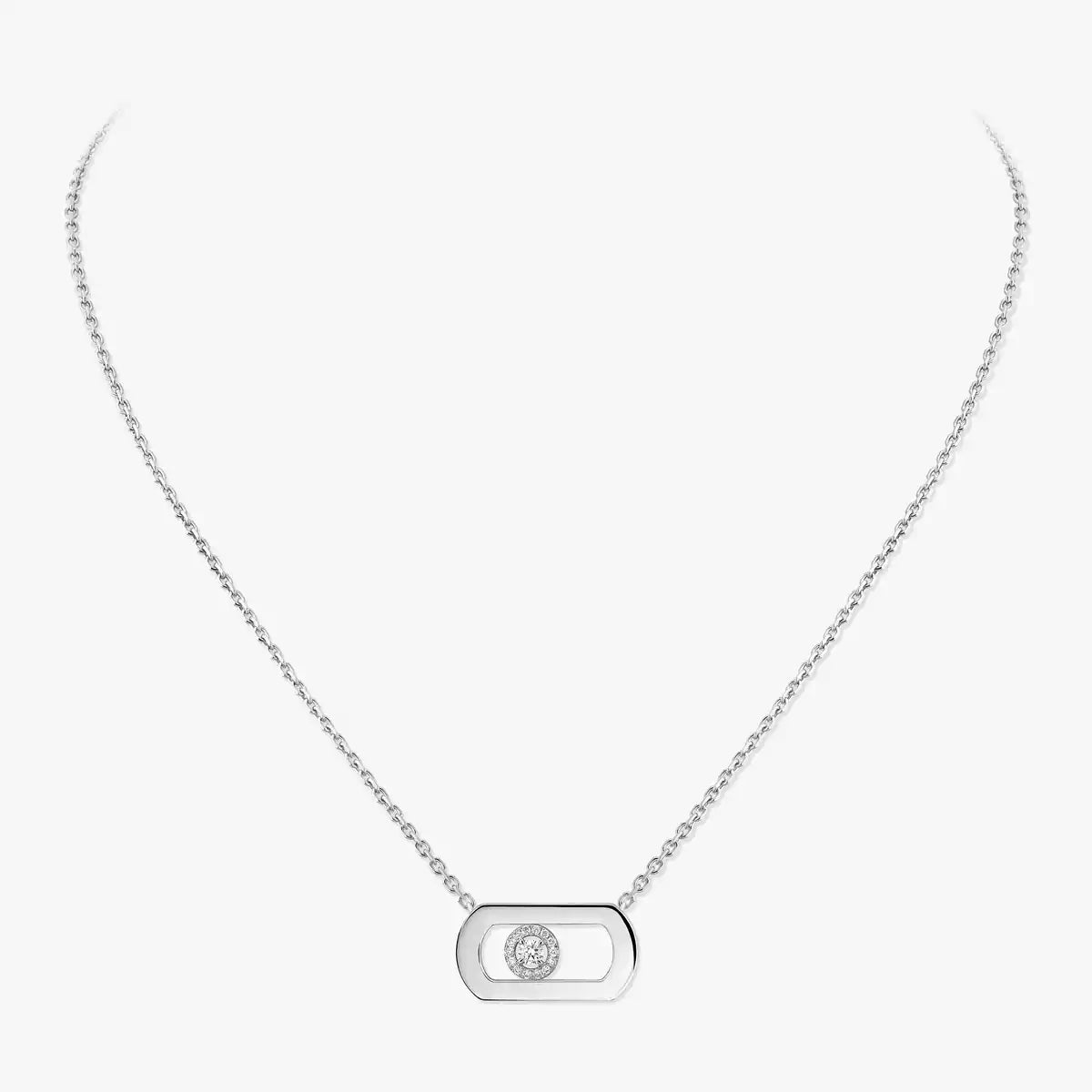 [Lumi]So Move Diamond Necklace in Gold