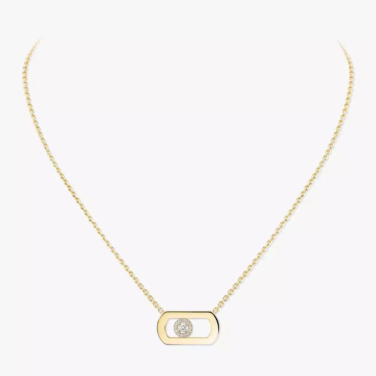 [Lumi Jewels]So Move Diamond Necklace in Gold