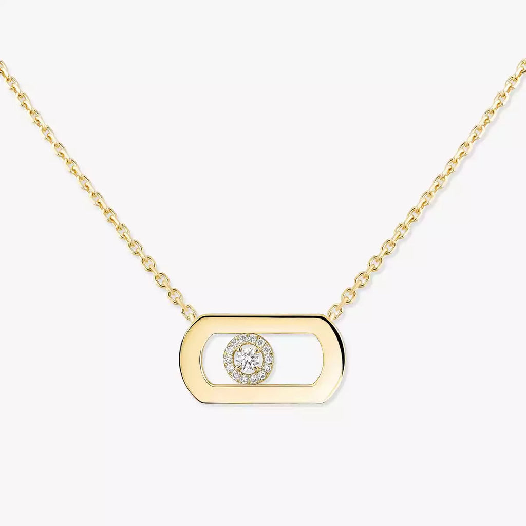 [Lumi Jewels]So Move Diamond Necklace in Gold