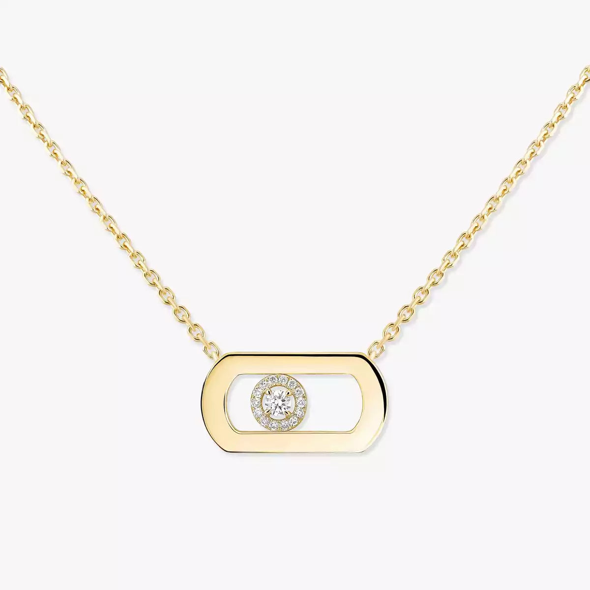 [Lumi Jewels]So Move Diamond Necklace in Gold