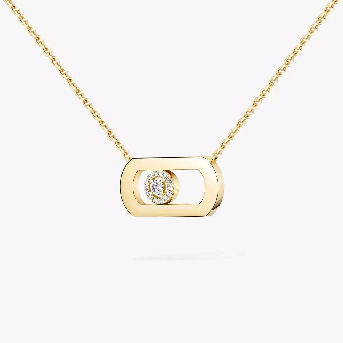[Lumi Jewels]So Move Diamond Necklace in Gold