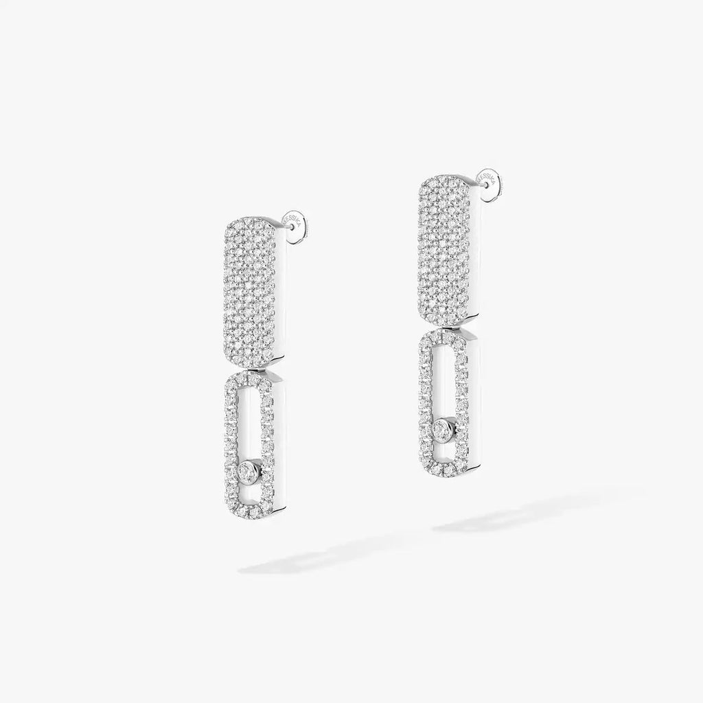 [Lumi Jewels]Imperial Move SM Diamond Earrings