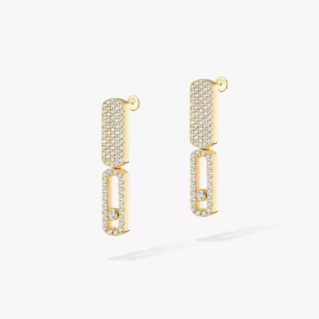 [Lumi]Imperial Move SM Diamond Earrings