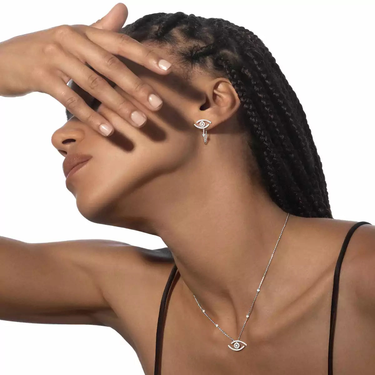 [Lumi]Lucky Eye Diamond Earrings