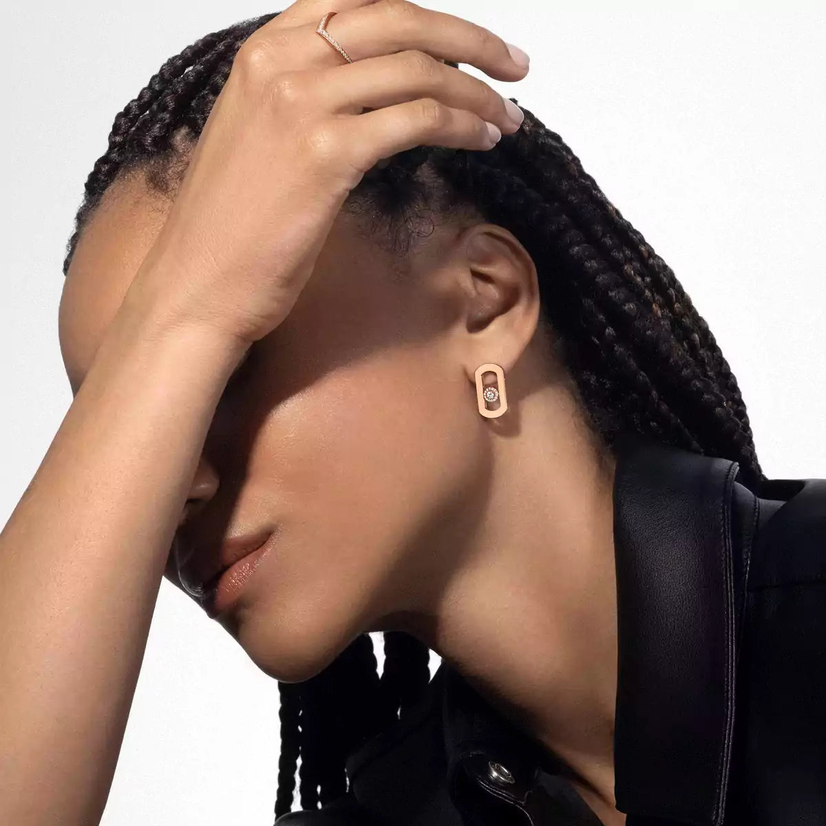 [Lumi Jewels]So Move Diamond Earrings in Yellow Gold