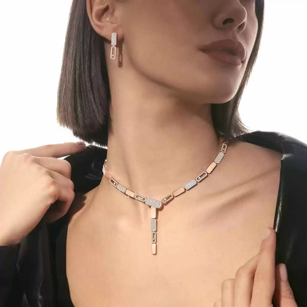 [Lumi Jewels]Imperial Move SM Diamond Earrings