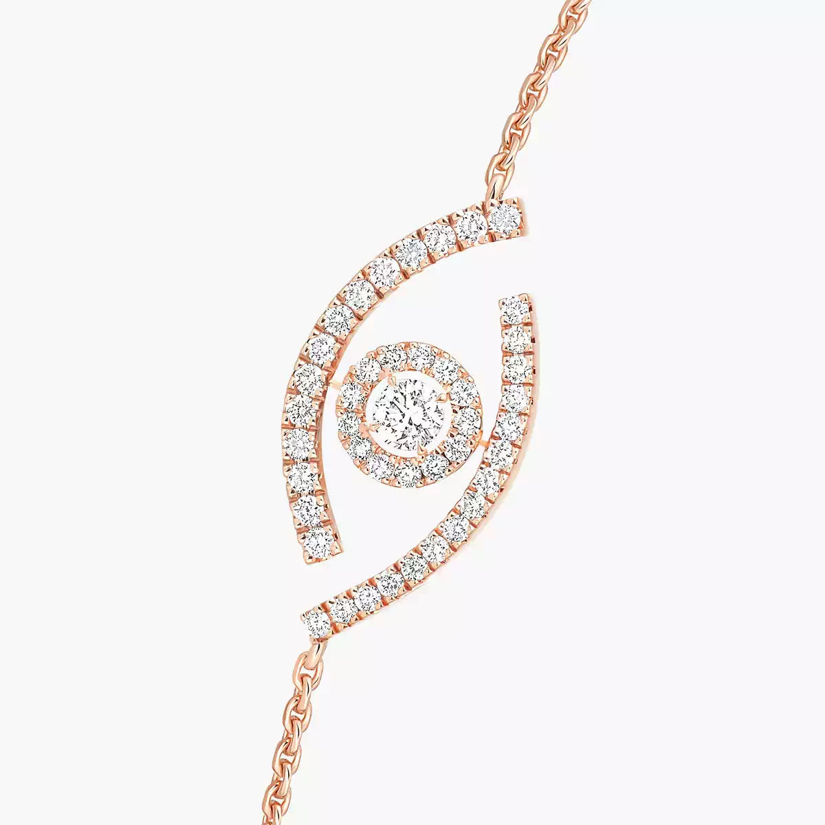 [Lumi Jewels]Lucky Eye Pave-Set Diamond Bracelet