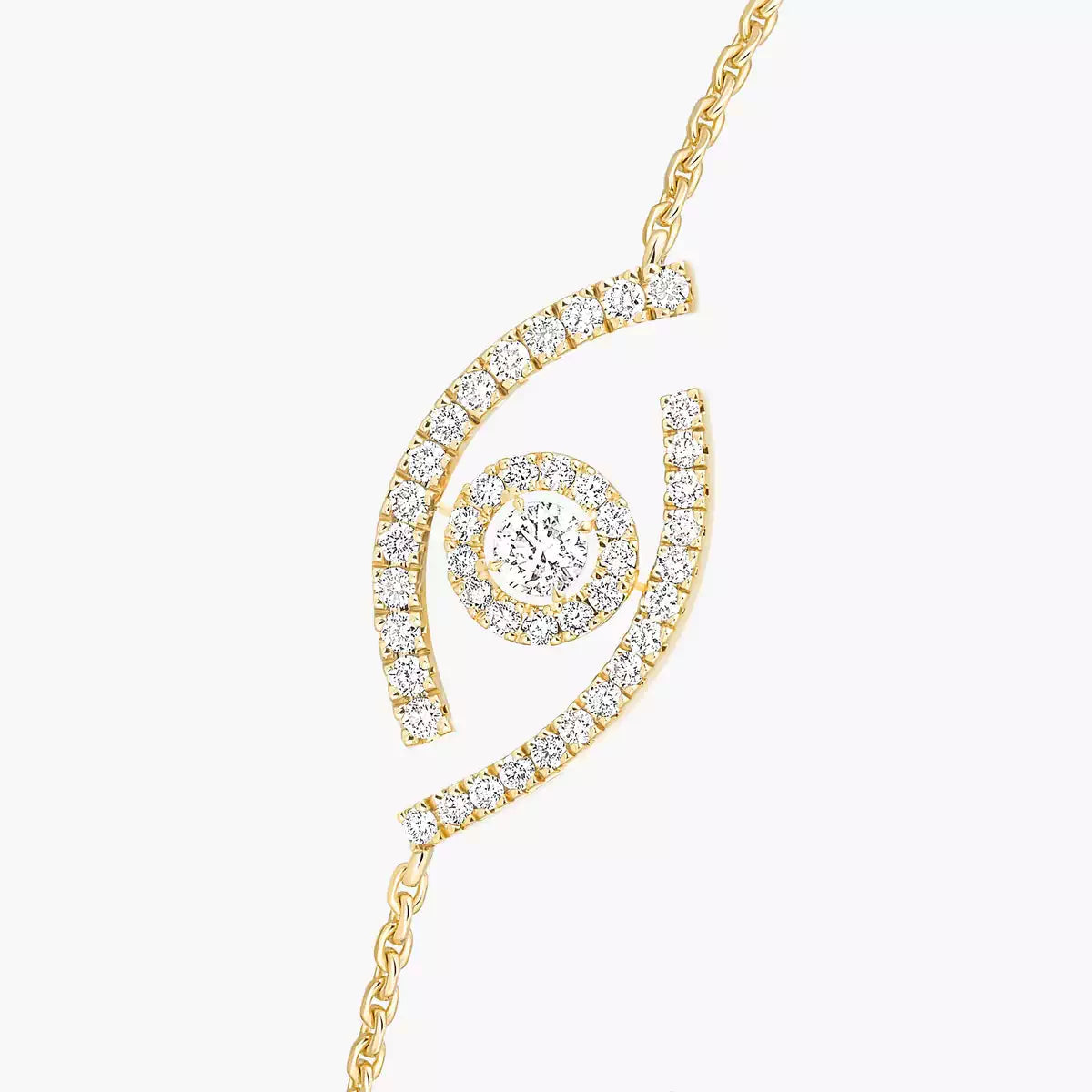 [Lumi Jewels]Lucky Eye Pave-Set Diamond Bracelet