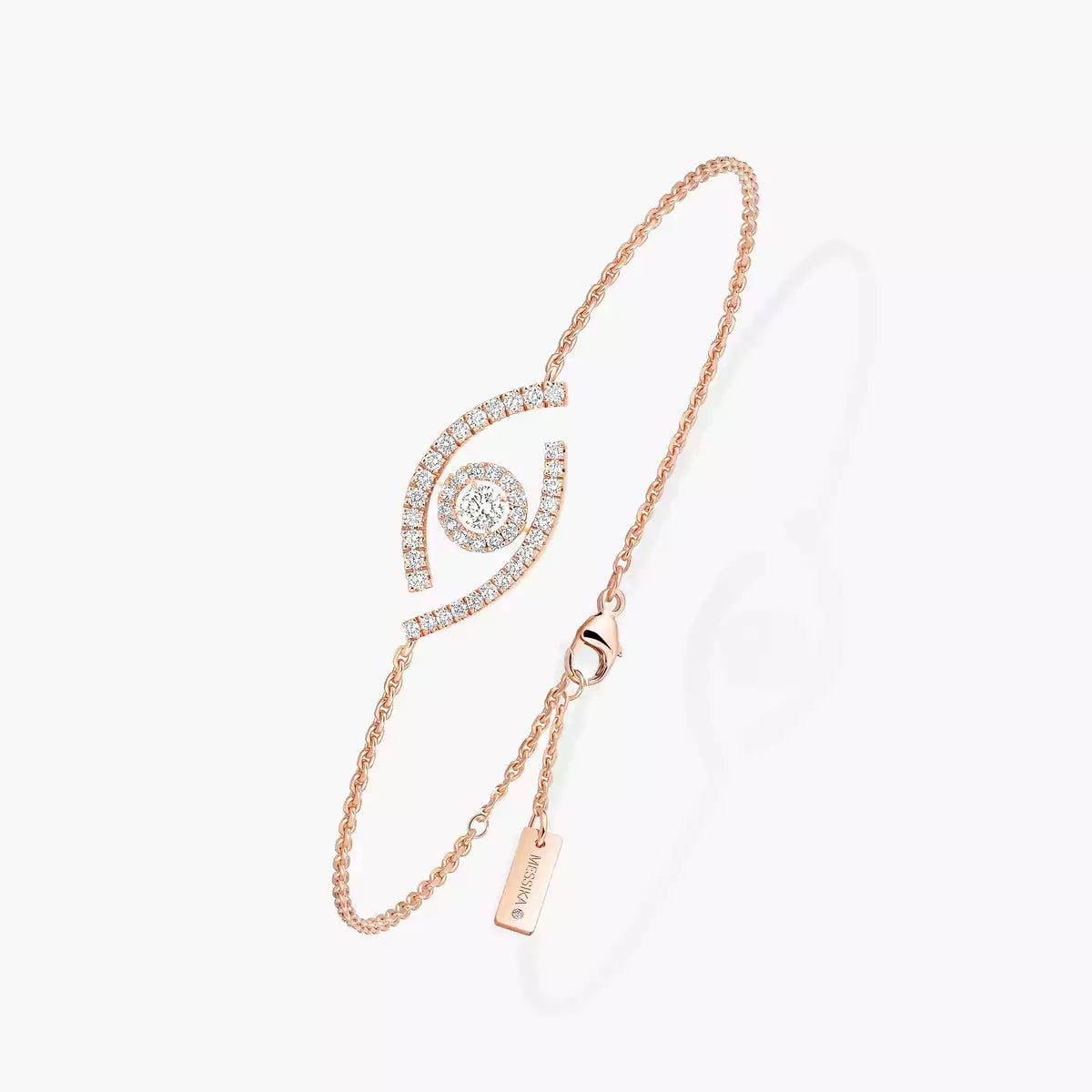 [Lumi Jewels]Lucky Eye Pave-Set Diamond Bracelet