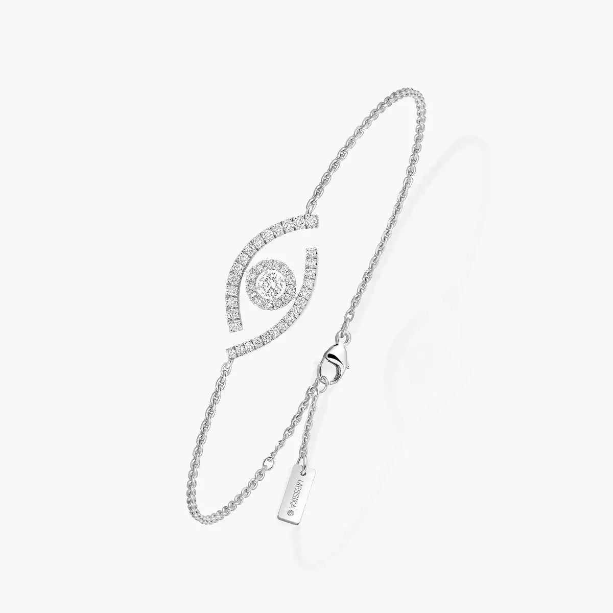 [Lumi Jewels]Lucky Eye Pave-Set Diamond Bracelet