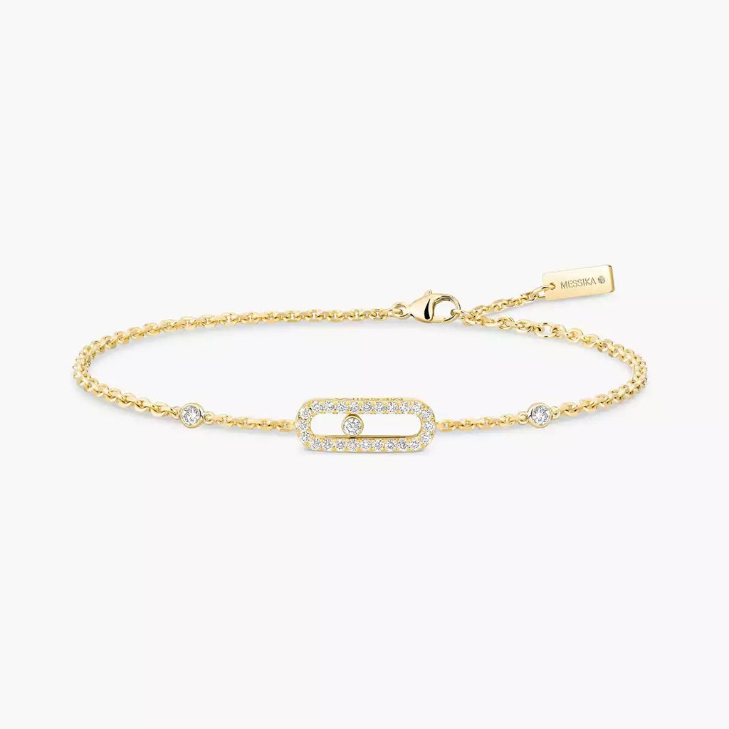 [Lumi Jewels]Move Uno Diamond Bracelet