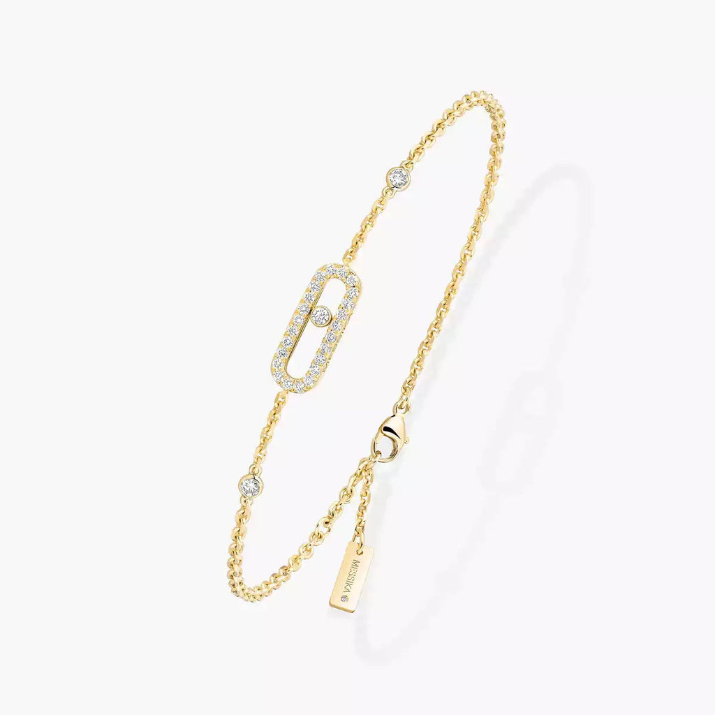 [Lumi Jewels]Move Uno Diamond Bracelet