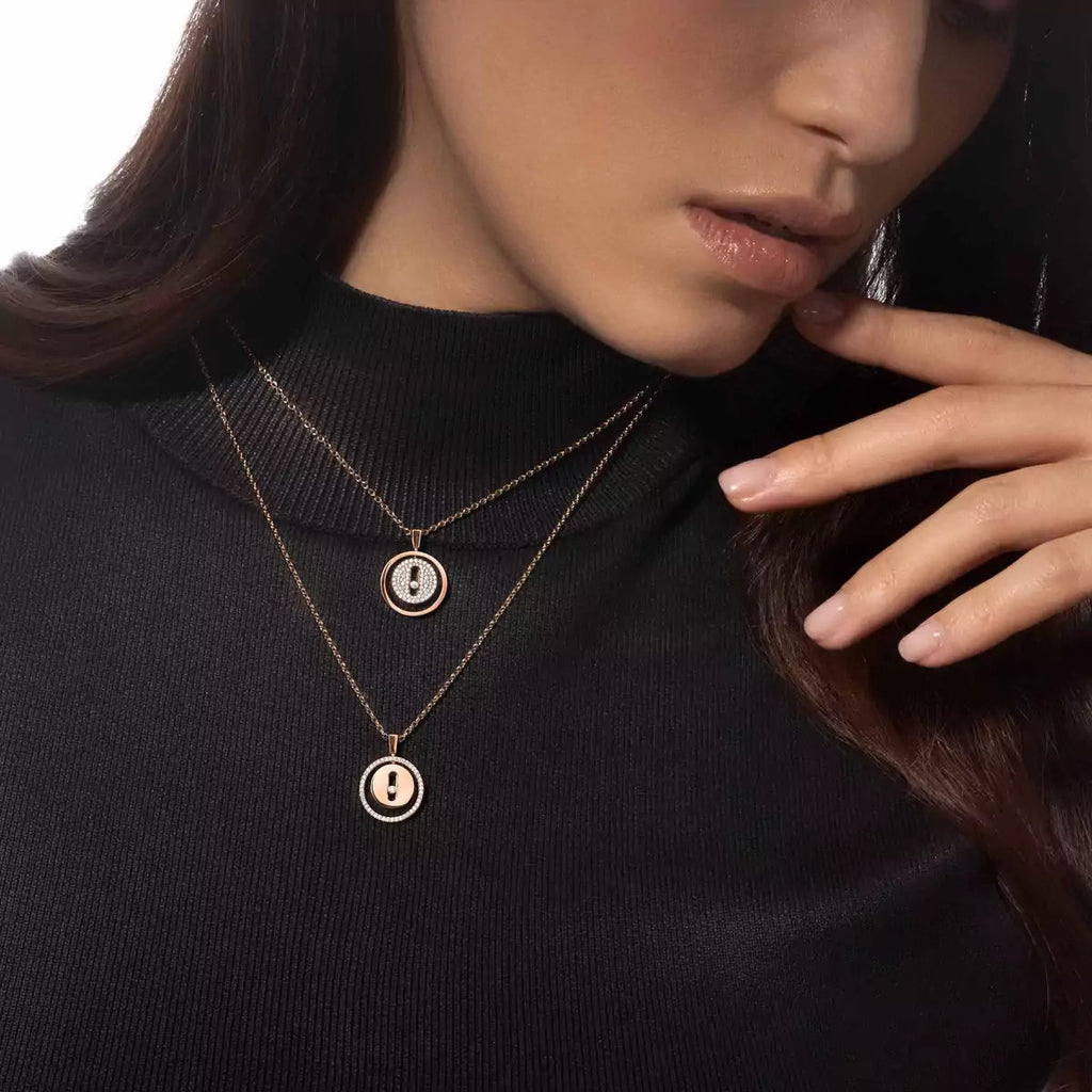 [Lumi] Lucky Move Diamond Necklace