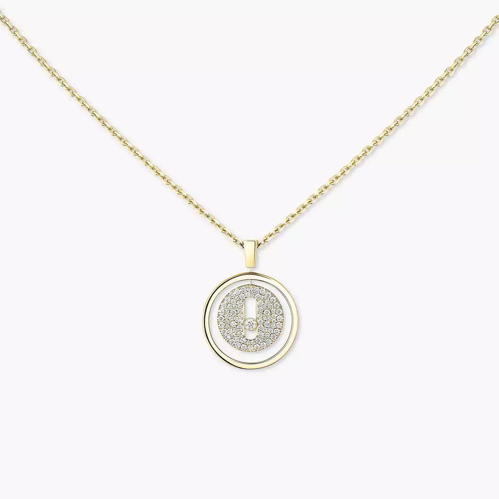 [Lumi] Lucky Move Diamond Necklace