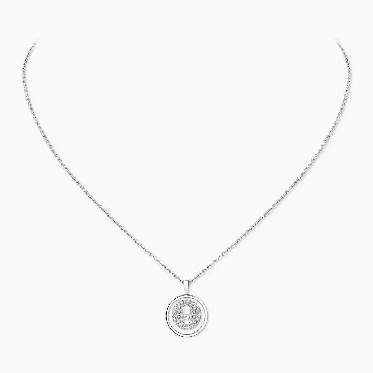 [Lumi] Lucky Move Diamond Necklace