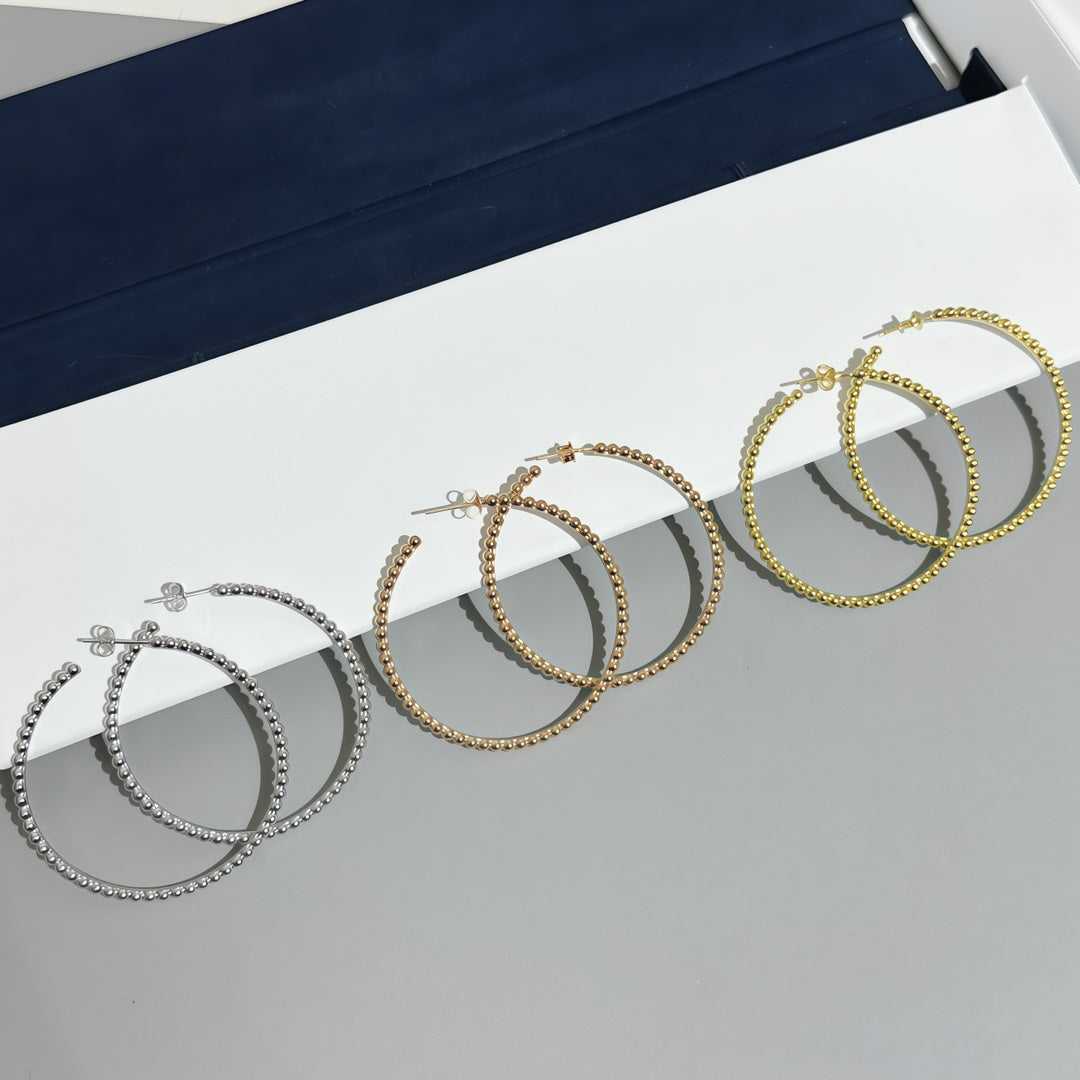 [Lumi Jewels] SMOOTH BEAD STUD EARRINGS