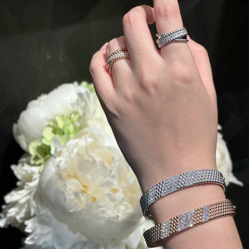 [Lumi Jewels]  FIVE-ROW DIAMOND BRACELET
