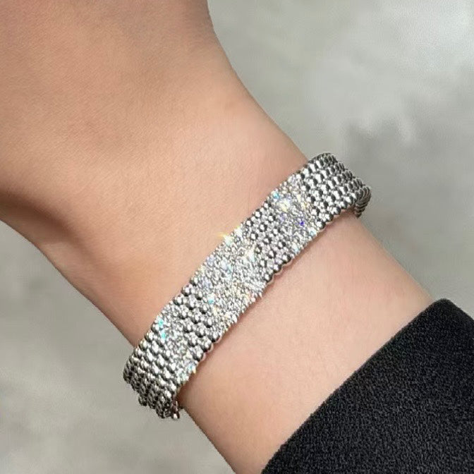 [Lumi Jewels]  FIVE-ROW DIAMOND BRACELET