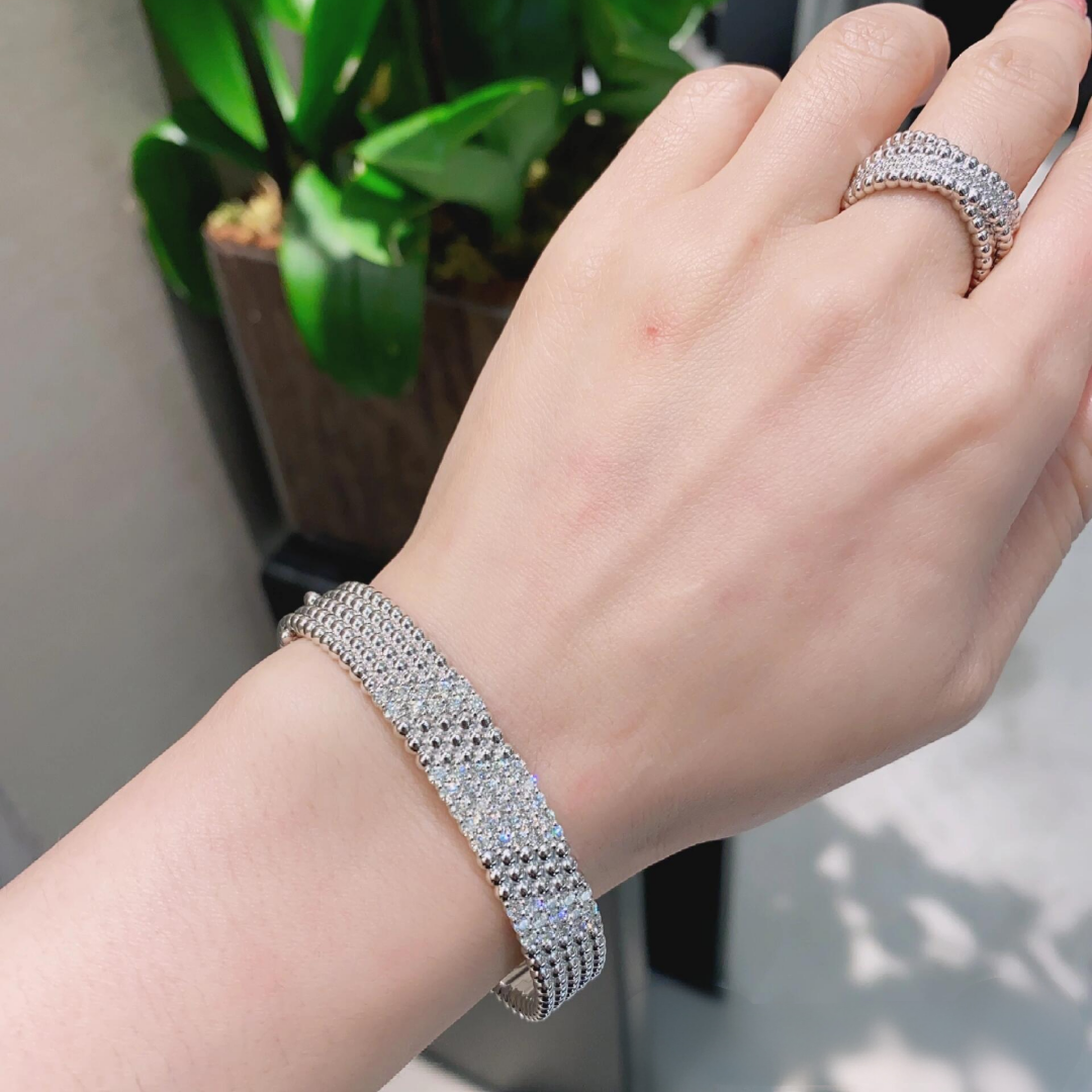 [Lumi Jewels]  FIVE-ROW DIAMOND BRACELET