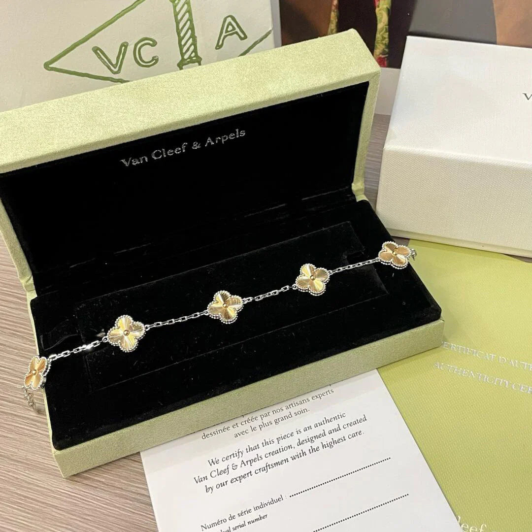 [Lumi Jewels] CLOVER 5 MOTIF LASER BRACELET COLLECTION