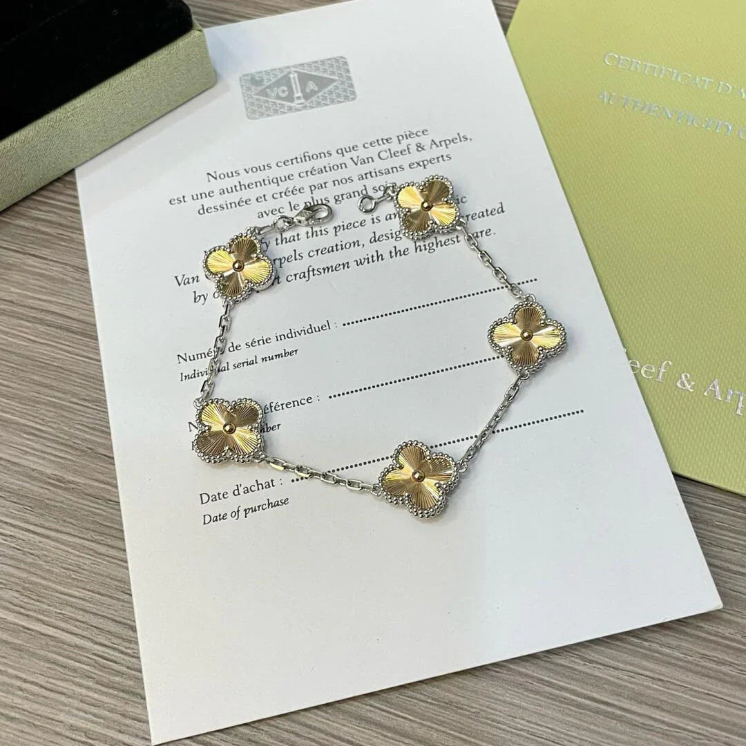 [Lumi Jewels] CLOVER 5 MOTIF LASER BRACELET COLLECTION