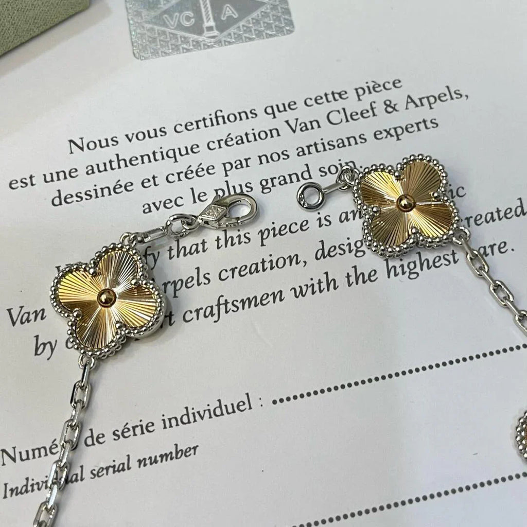 [Lumi Jewels] CLOVER 5 MOTIF LASER BRACELET COLLECTION