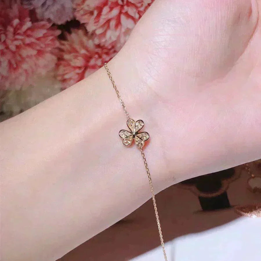 [Lumi Jewels]FRIVOLE GOLD FLOWER DIAMOND BRACELET