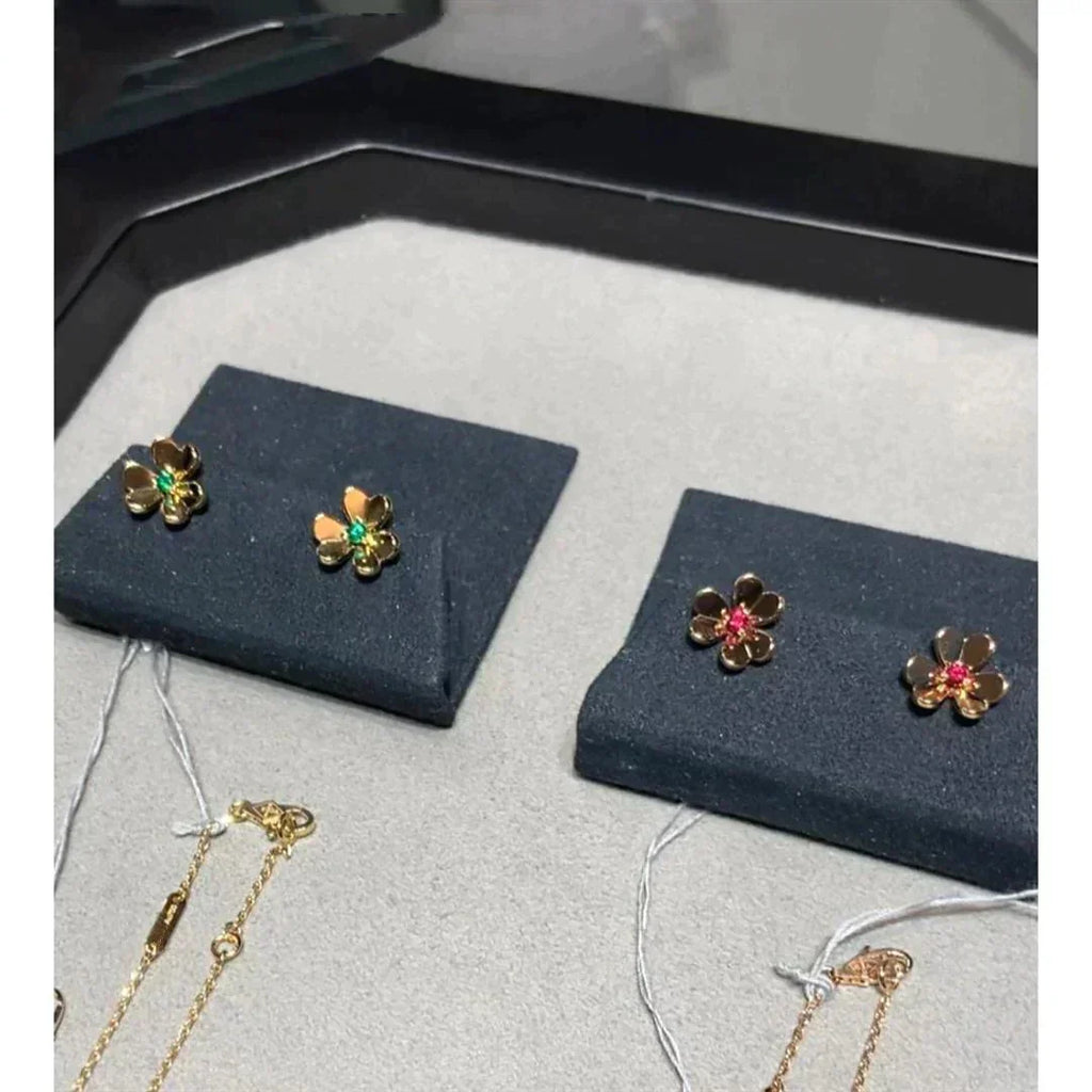 [Lumi Jewels]FRIVOLE  FLOWER PINK EARRINGS
