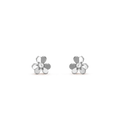 [Lumi Jewels]FRIVOLE MINI SILVER FLOWER EARRINGS
