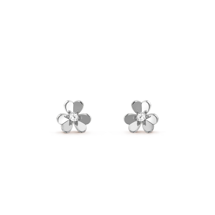[Lumi Jewels]FRIVOLE MINI SILVER FLOWER EARRINGS