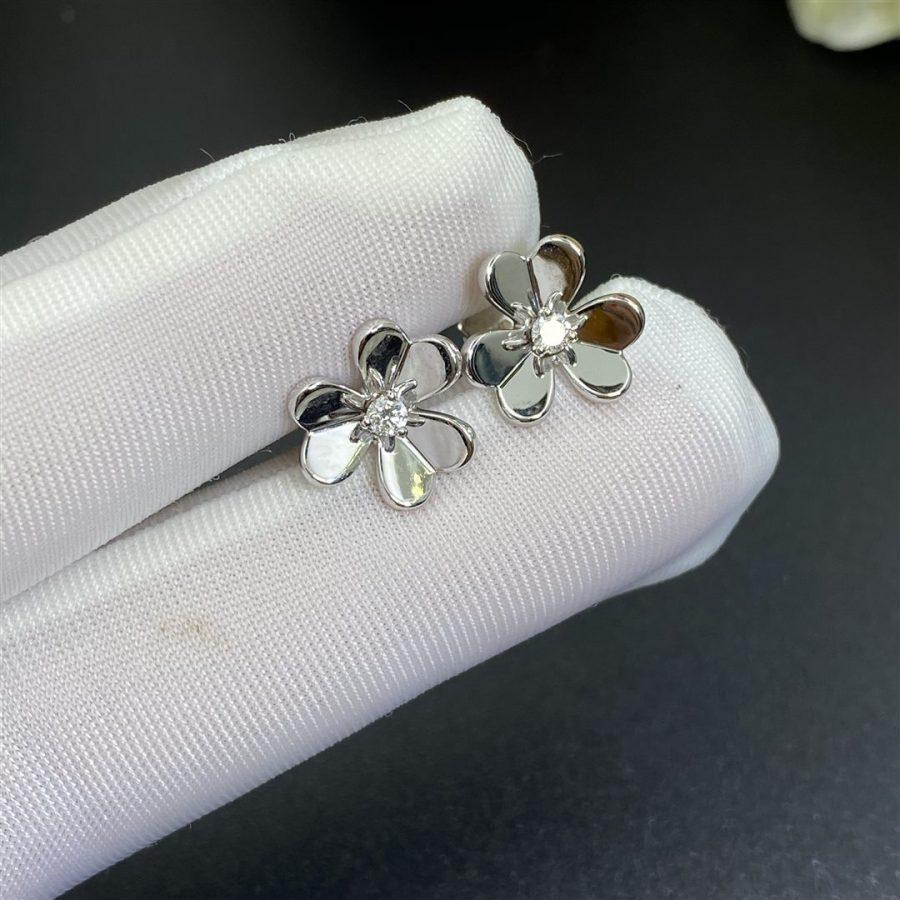[Lumi Jewels]FRIVOLE MINI SILVER FLOWER EARRINGS