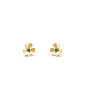 [Lumi Jewels]FRIVOLE  FLOWER MALACHITE EARRINGS