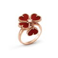 [Lumi Jewels]SWEET CLOVER CARNELIAN RING