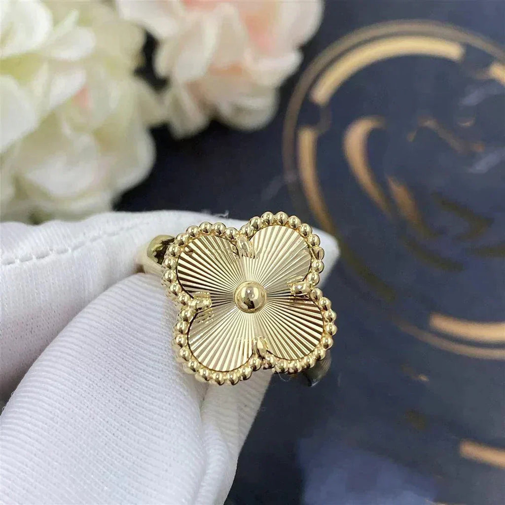 [Lumi Jewels]CLOVER GOLD RING