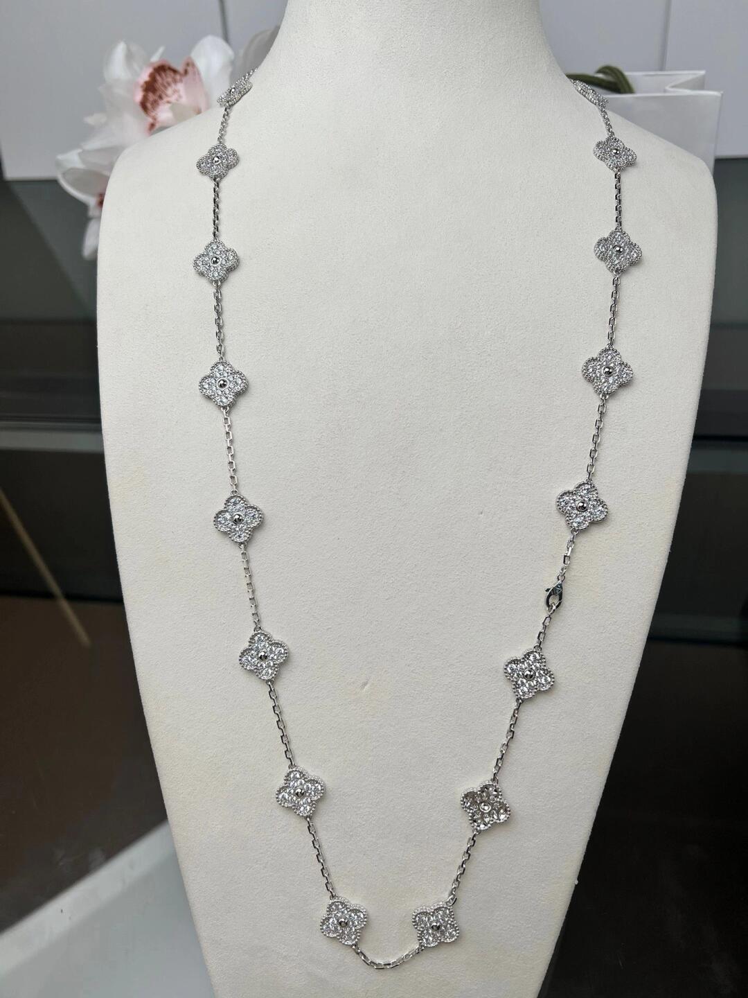 [Lumi Jewels]CLOVER 20 MOTIFS DIAMOND SILVER