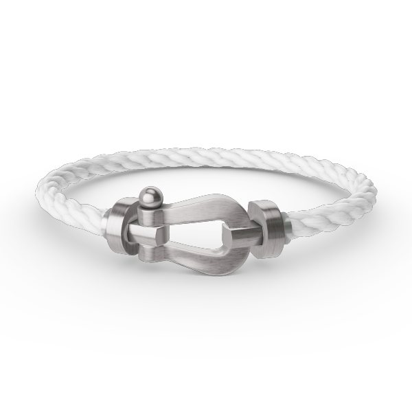 [Lumi Jewels]FORCE LARGE HORSESHOE NO DIAMOND BRACELET SILVER