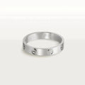 [Lumi Jewels]LOVE RING 4MM 1 DIAMOND SILVER